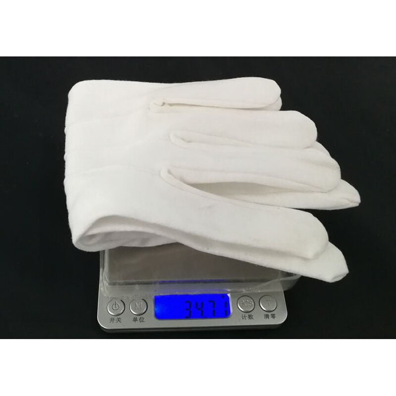 Cotton Gloves - XL Size 260G Lightweight Anti-Static for Work