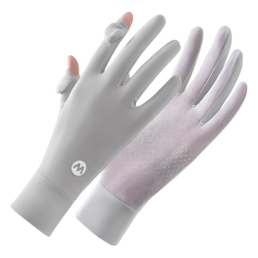 Women's Riding Gloves - Nylon Flexible Sun Protection Anti-UV Touch Screen