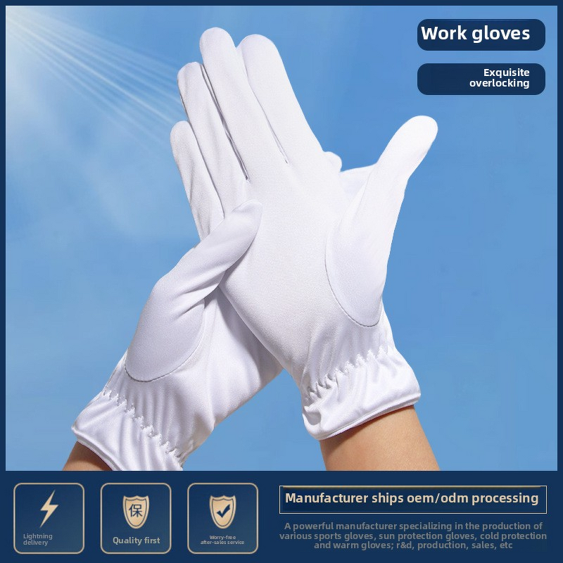 Cleanroom Gloves - Ultra-Fine Fiber Dust-Free for Semiconductor Laboratory