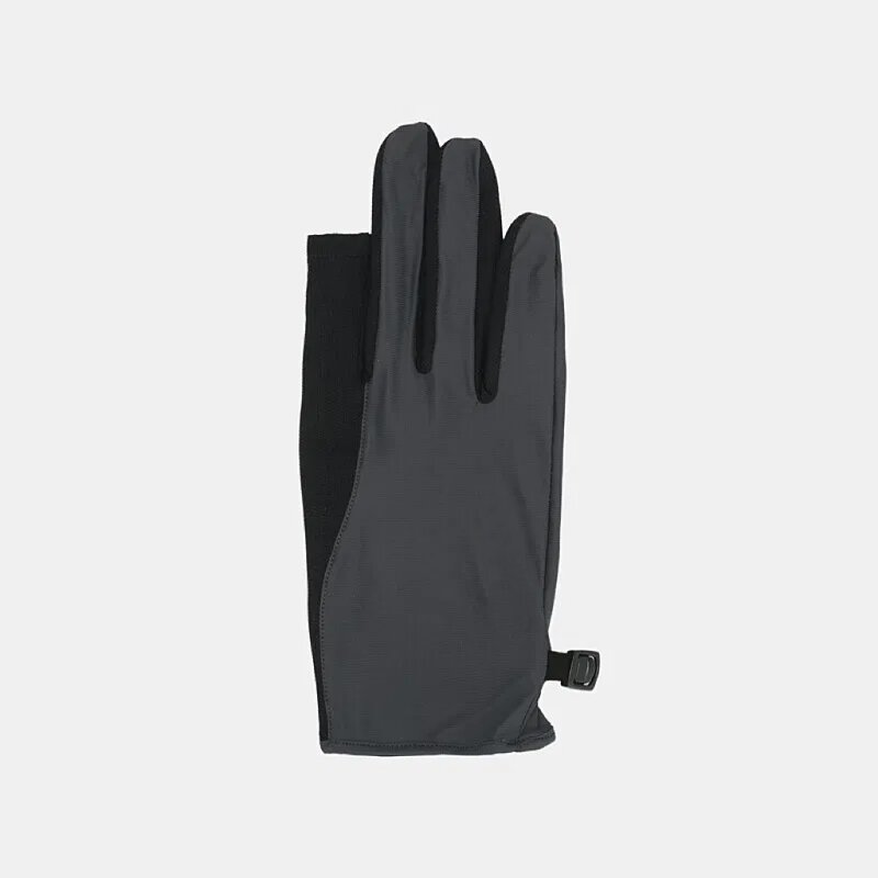 Riding Gloves - Dark Grey Two-Finger Touch Technology for Year-Round