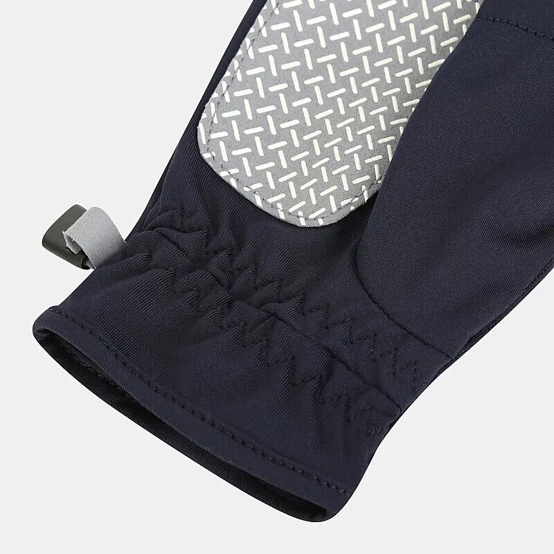 Fingerless Riding Gloves - Black & White Polyester for Fitness Cycling