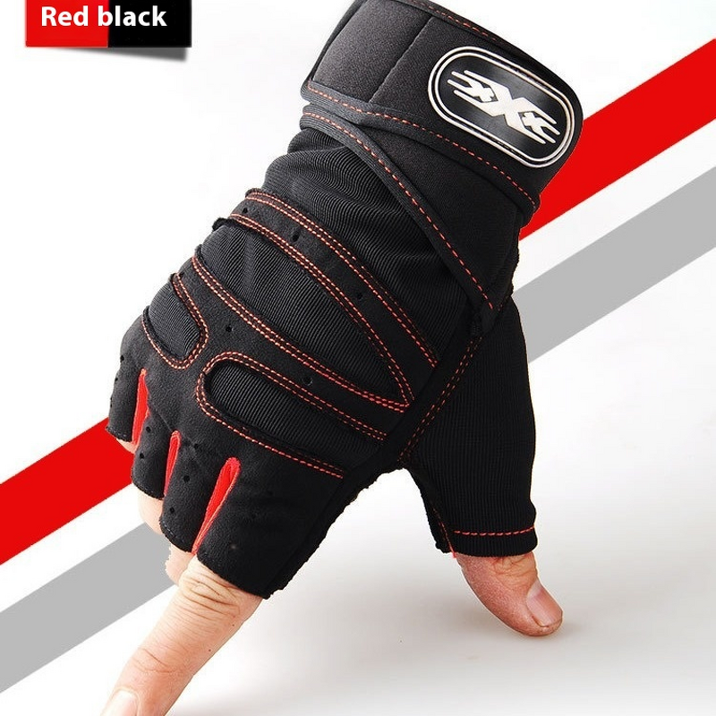 Weightlifting Gloves - Unisex Half-Finger Neoprene Lightweight Non-Slip