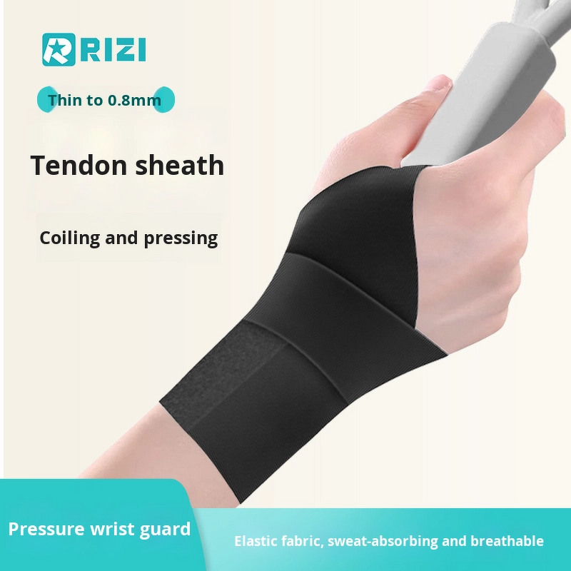 Wrist Support Brace - Breathable Spandex for Tennis Badminton Fitness