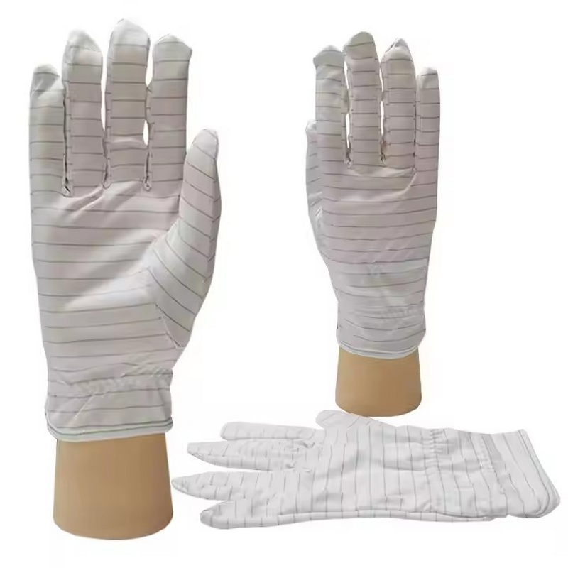Workshop Gloves - Microfiber Dust-Free Anti-Static for Clean Room