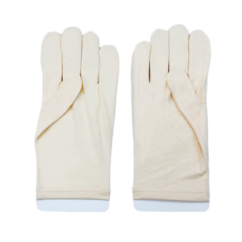 Safety Gloves - Silk Bamboo Fiber Moisturizing for Dry Skin Hand Protection