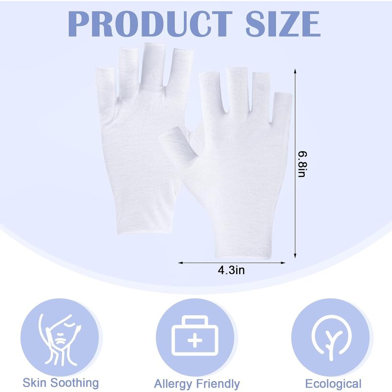 UV Guard Gloves - Anti-Slip Silicone Breathable Linen for Outdoor Adventures