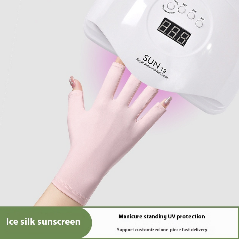 Women's Sun Gloves - Ice Silk UV Protection Skin-Friendly Non-Slip