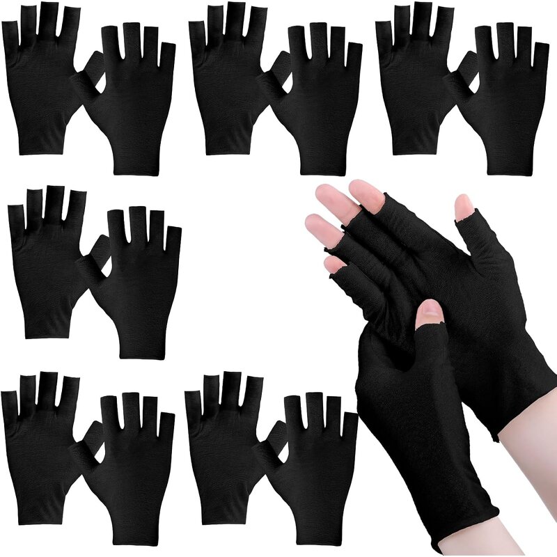 UV Guard Gloves - Anti-Slip Silicone Breathable Linen for Outdoor Adventures