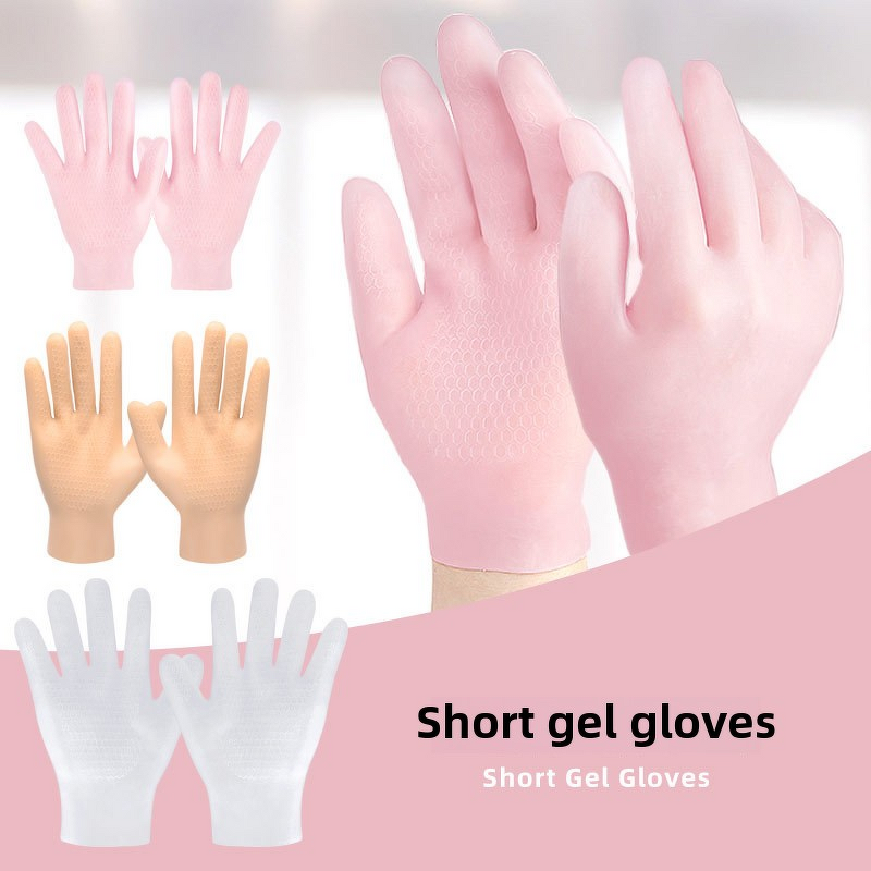 SEBS Gloves - Three-Color Elastic Silicone Gel Anti-Slip Anti-Impact