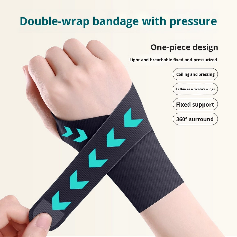 Wrist Support Brace - Breathable Spandex for Tennis Badminton Fitness