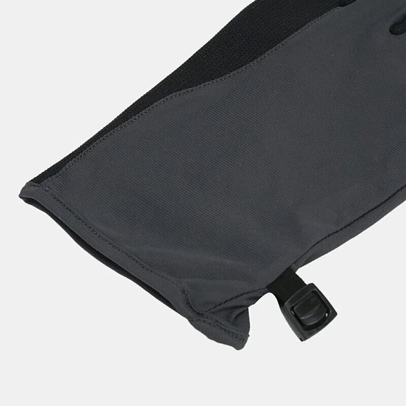 Riding Gloves - Dark Grey Two-Finger Touch Technology for Year-Round