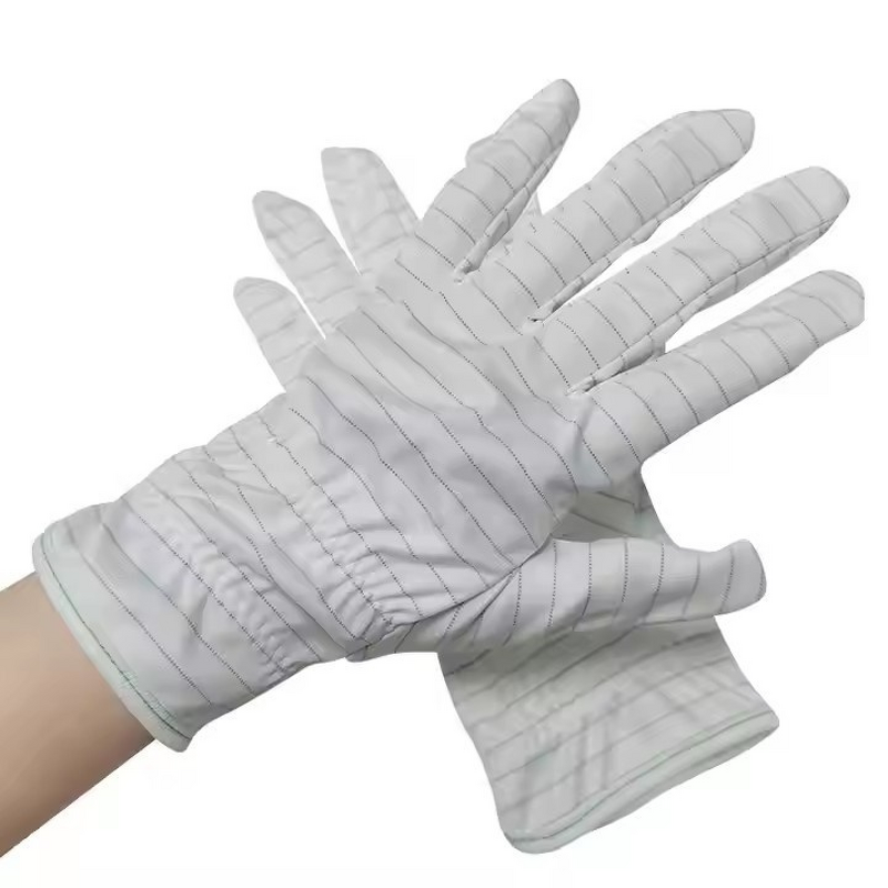 Workshop Gloves - Microfiber Dust-Free Anti-Static for Clean Room