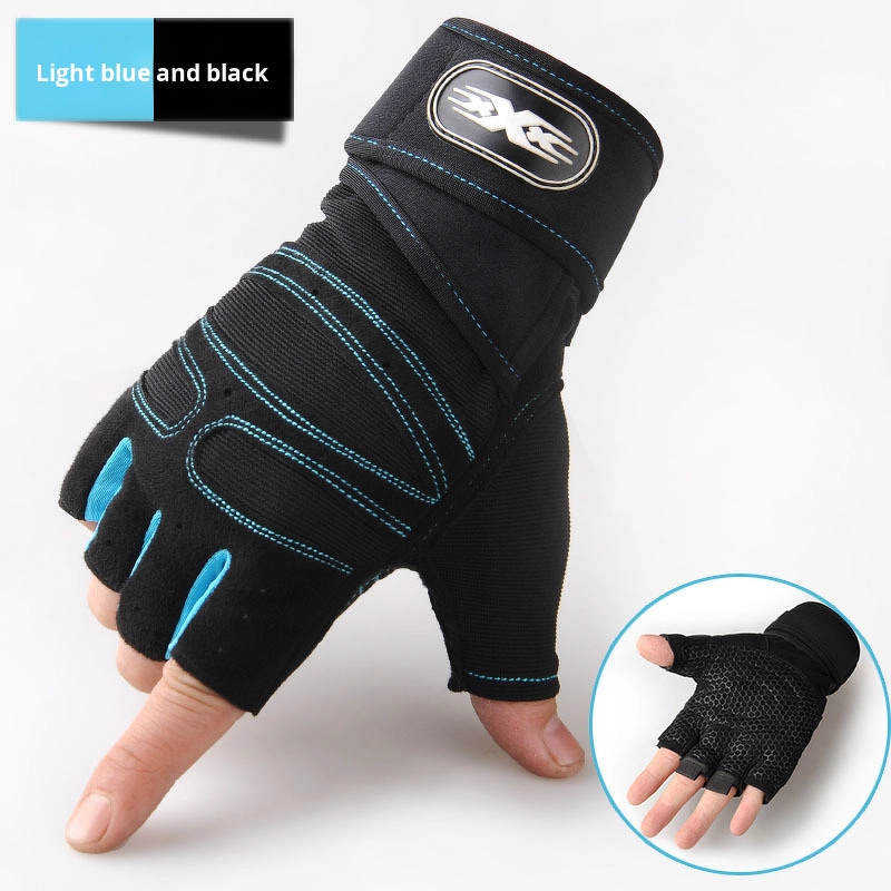Weightlifting Gloves - Unisex Half-Finger Neoprene Lightweight Non-Slip