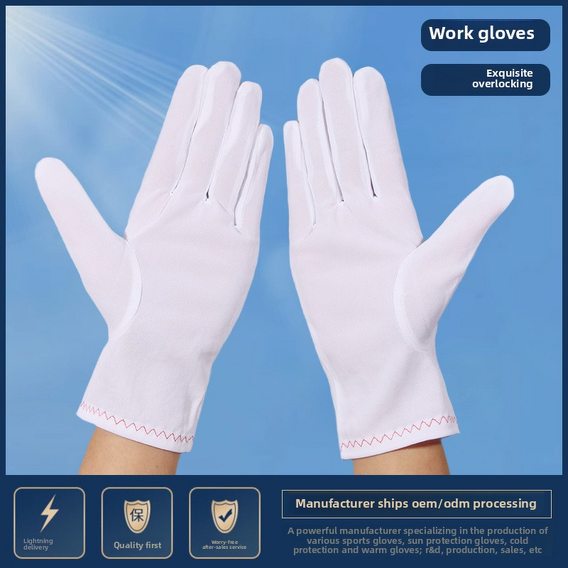 Anti-Static Gloves - Custom Solid Color for Semiconductor Workshop Dust-Free
