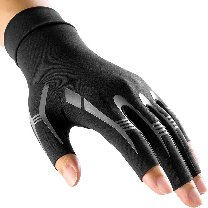 Cycling Gloves - Half-Finger Breathable Spandex Copper Fiber Non-Slip