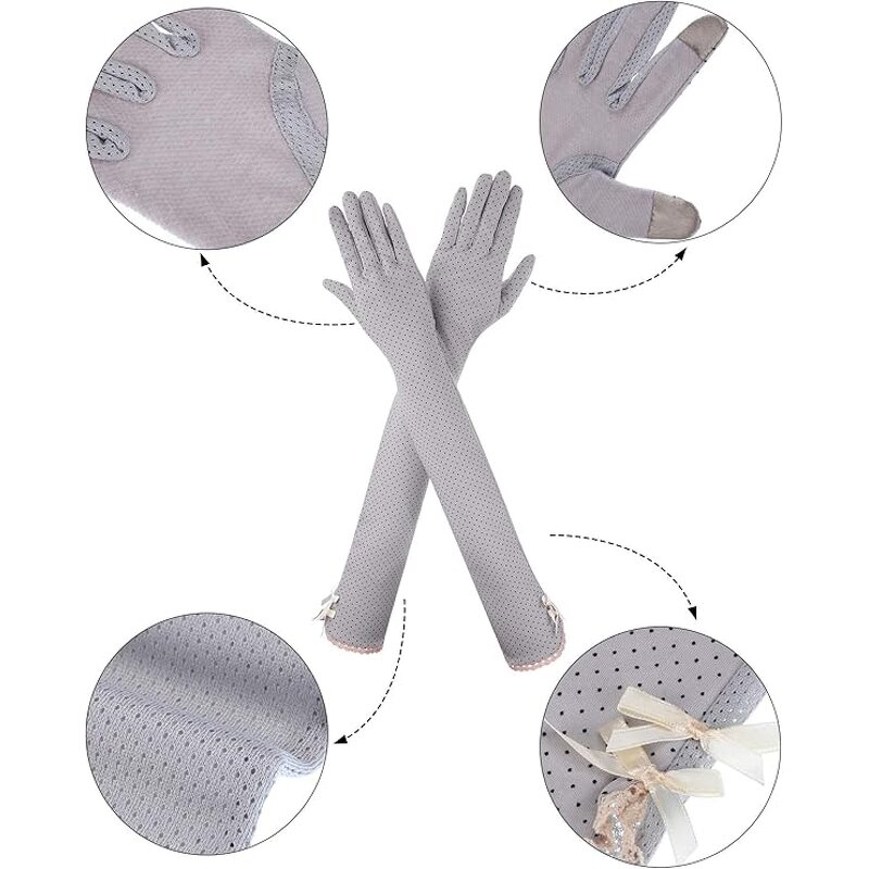 Driving Gloves - Women's Summer UV Protection Touchscreen Anti-Slip Safety