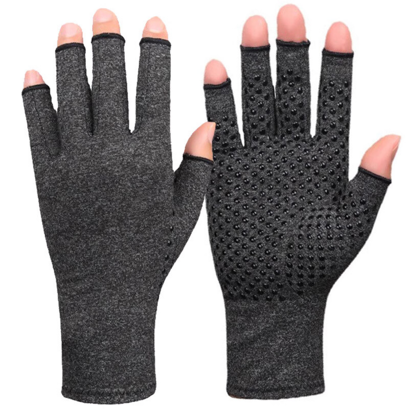 Half-Finger Cycling Gloves - Soft Breathable Anti-Slip for Arthritis Riding