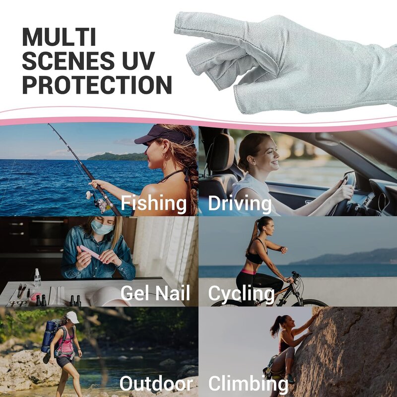 Nail Gloves - Hypoallergenic Latex-Free for Sensitive Skin & Salon Professionals