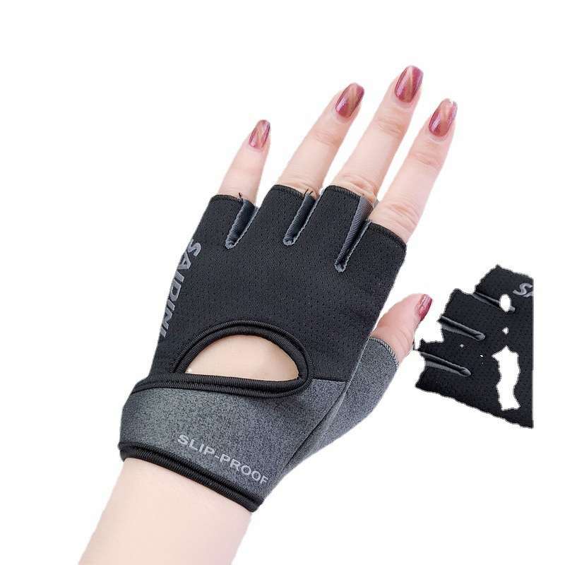 Fitness Gloves - Women's Half-Finger Wear-Resistant for Yoga Spinning
