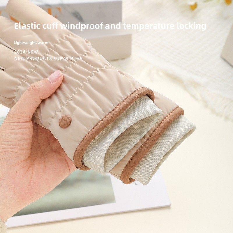 Gloves - Women's Autumn Winter Outdoor Thermal Breathable Skin Feel Touch