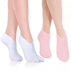 Ankle Socks - 100% Cotton Unisex for Dry Cracked Skin & Sports Support