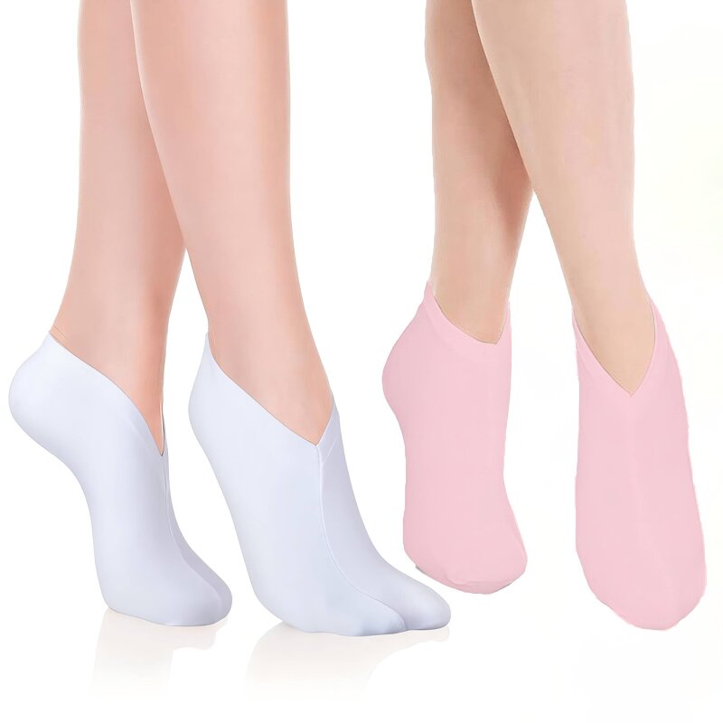 Ankle Socks - 100% Cotton Unisex for Dry Cracked Skin & Sports Support