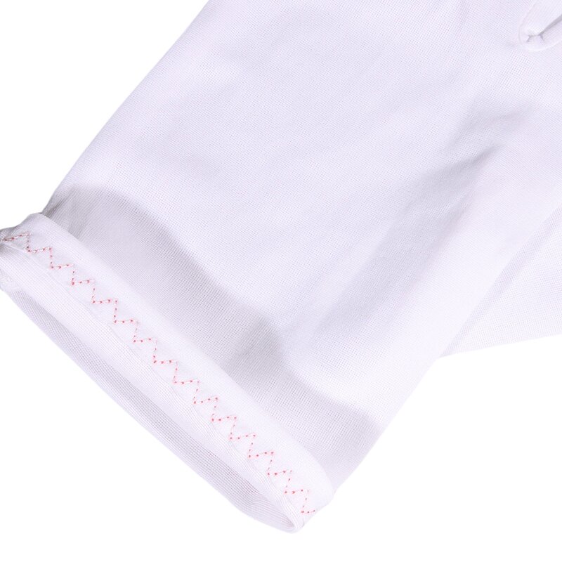 Anti-Static Gloves - Solid Color White for Semiconductor Workshop Electronics