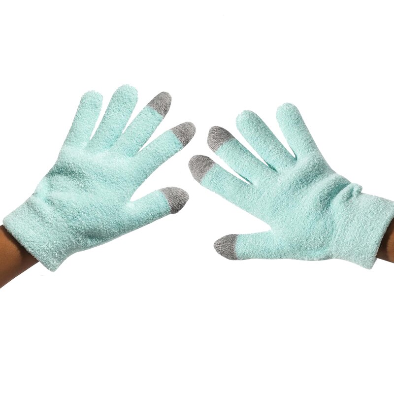 Spa Gloves - One Size Infused Gel Hydrating for Dry Hands Overnight