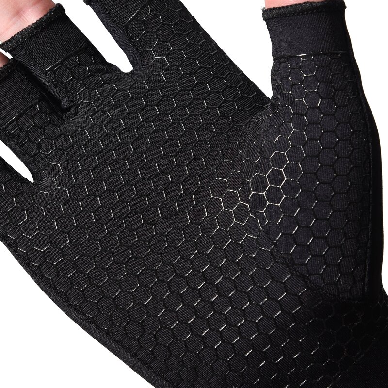 Cycling Gloves - Half-Finger Copper Fiber Anti-Slip for Gym & Running
