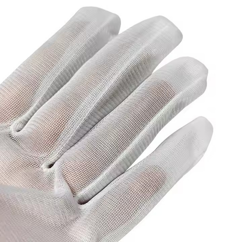 Anti-Static Gloves - Solid Color Dust-Free for Semiconductor Workshop