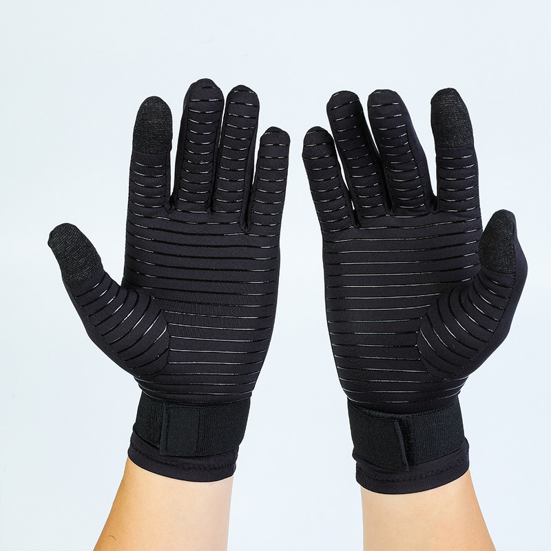 Men's Cycling Gloves - Winter Full-Finger Spandex Non-Slip Copper Fiber