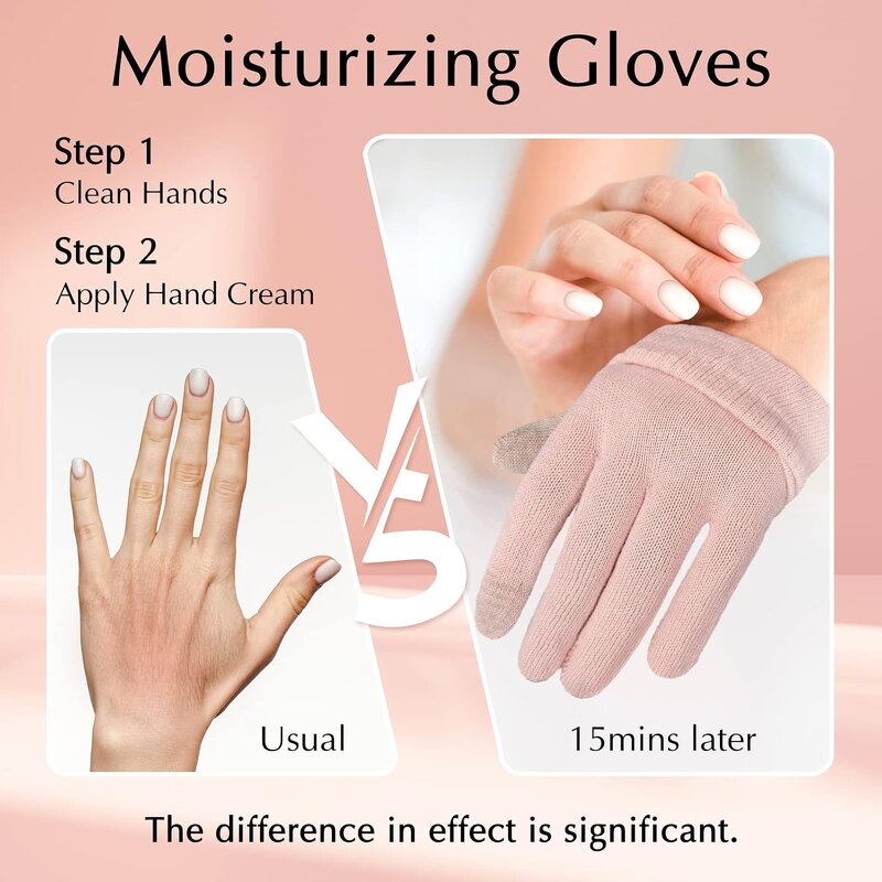 Safety Gloves - Pink Moisturizing UV Protection Touchscreen Anti-Impact