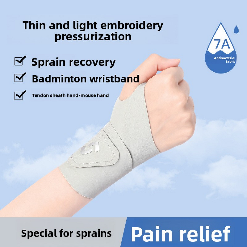 Wrist Support - Nylon Spandex for Badminton Basketball Fitness Sprain