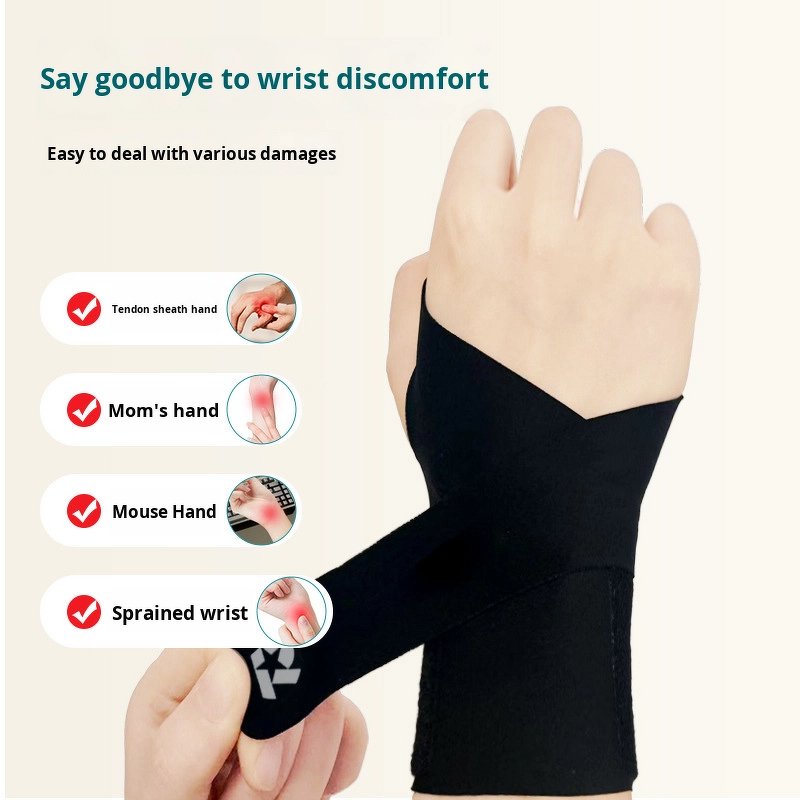 Wrist Support Brace - Breathable Spandex for Tennis Badminton Fitness