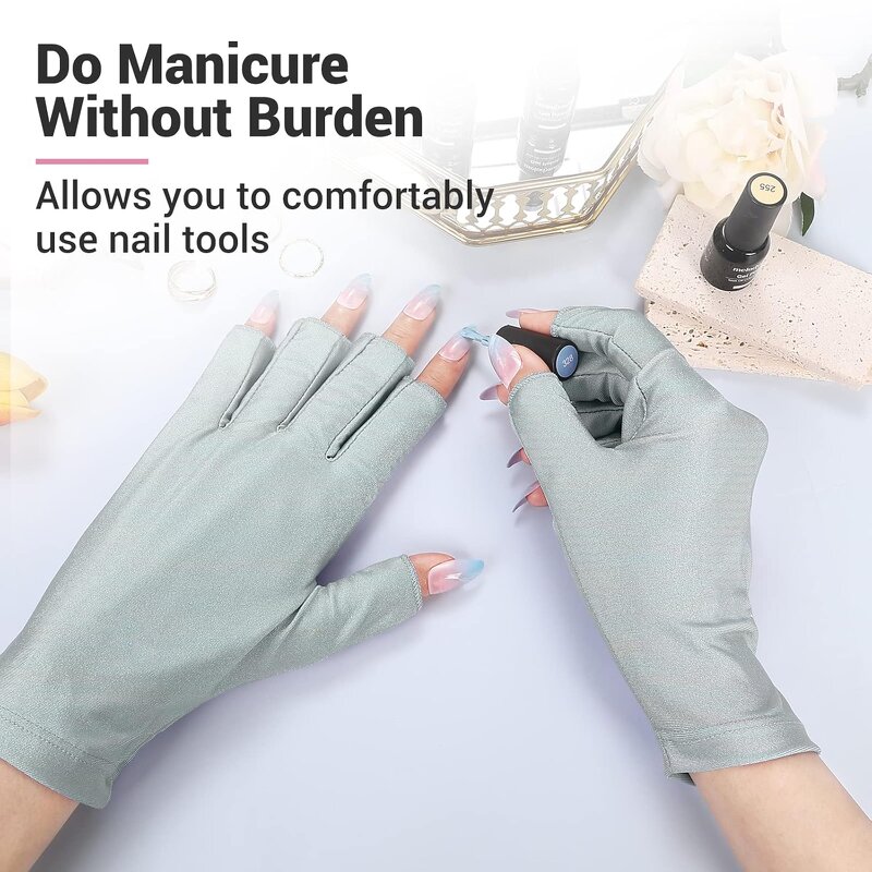 Nail Gloves - Hypoallergenic Latex-Free for Sensitive Skin & Salon Professionals