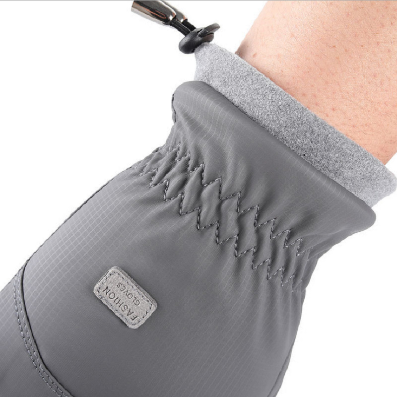 Riding Gloves - Men's Windproof Waterproof Fleece Lining Touchscreen