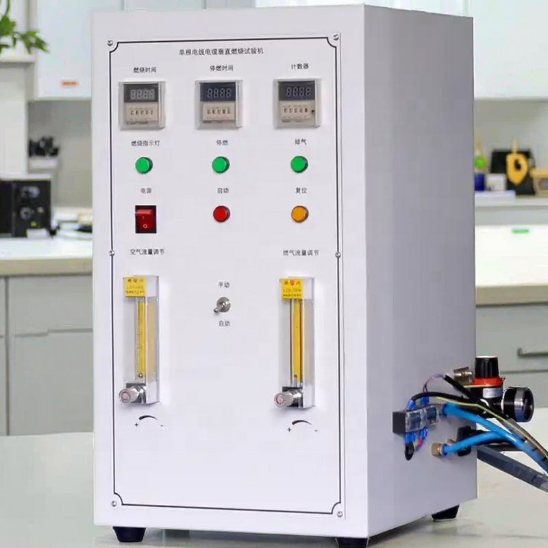 Horizontal Vertical Combustion Tester Manufacturer - Vertical Burning Combustion Testing Machine Flame Test Chamber