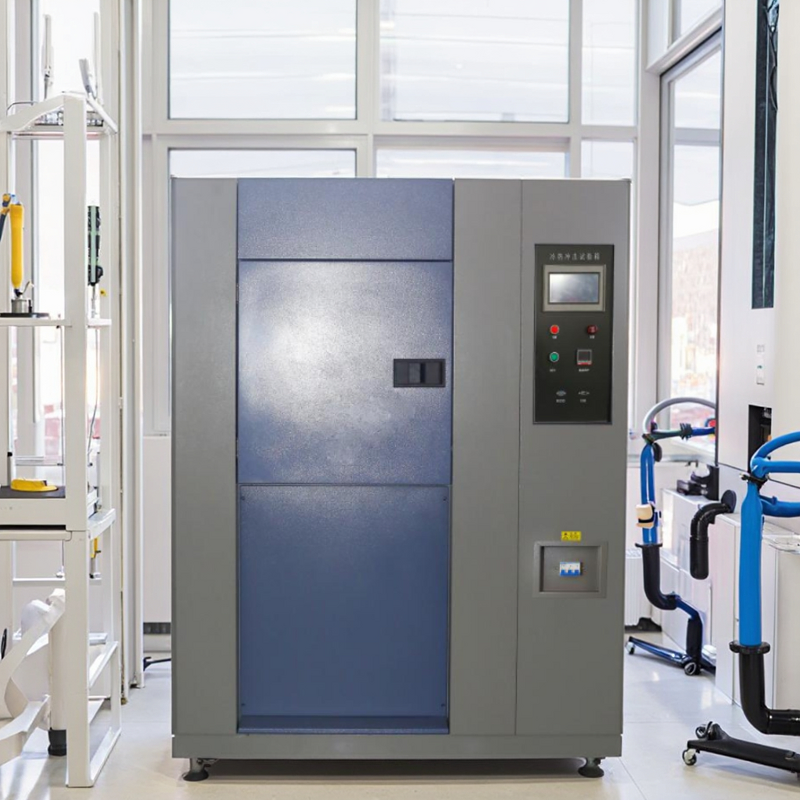 Thermal Shock Test Chamber Manufacturer - Two-Box Basket Type Cold Hot Shock Test Chamber Hot Cold Cycling