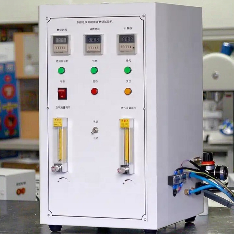 Horizontal Vertical Combustion Tester Manufacturer - Vertical Burning Combustion Testing Machine Flame Test Chamber