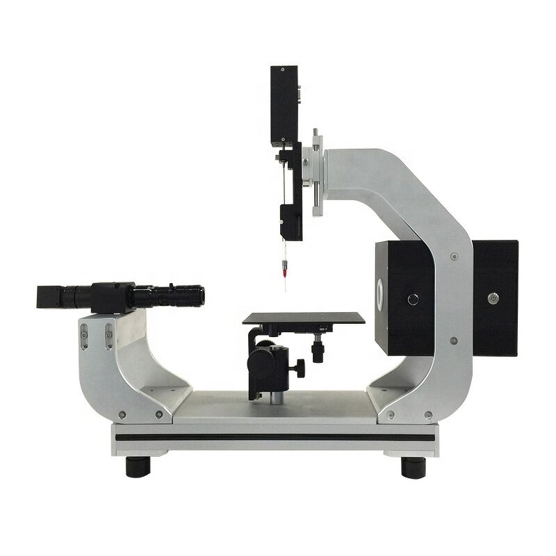 Optical Contact Angle Tester Manufacturer - ISO 15989 ASTM D5946 Goniometer Water Drop Angle Analyzer