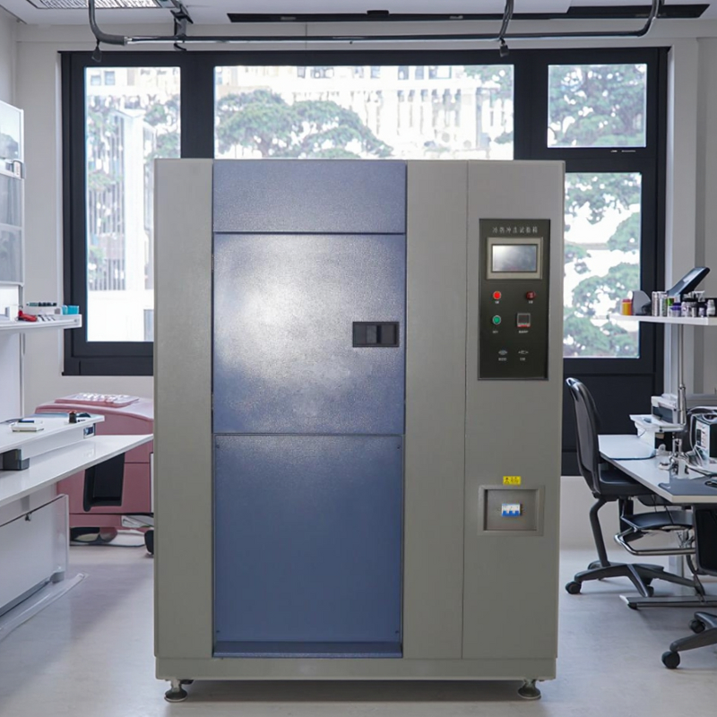 Thermal Shock Test Chamber Manufacturer - Two-Box Basket Type Cold Hot Shock Test Chamber Hot Cold Cycling
