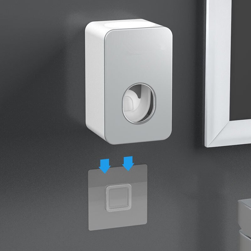 Toothpaste Dispenser - Automatic Magnetic Adsorption with Cup Rack