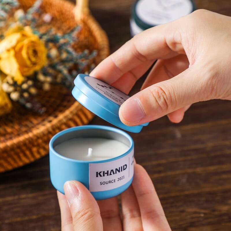 Scented Candle - Custom Soy 12 Zodiac Constellations with Crystal Stone