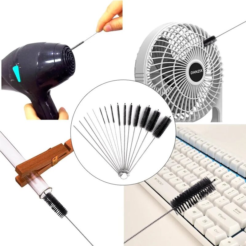 Hookah Cleaning Brush - Stainless Steel & Nylon Wire Shisha Accessories