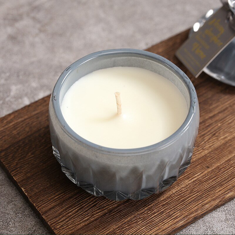 Scented Candle - Luxury Glass Bottle for Home Wedding Decoration Custom Logo