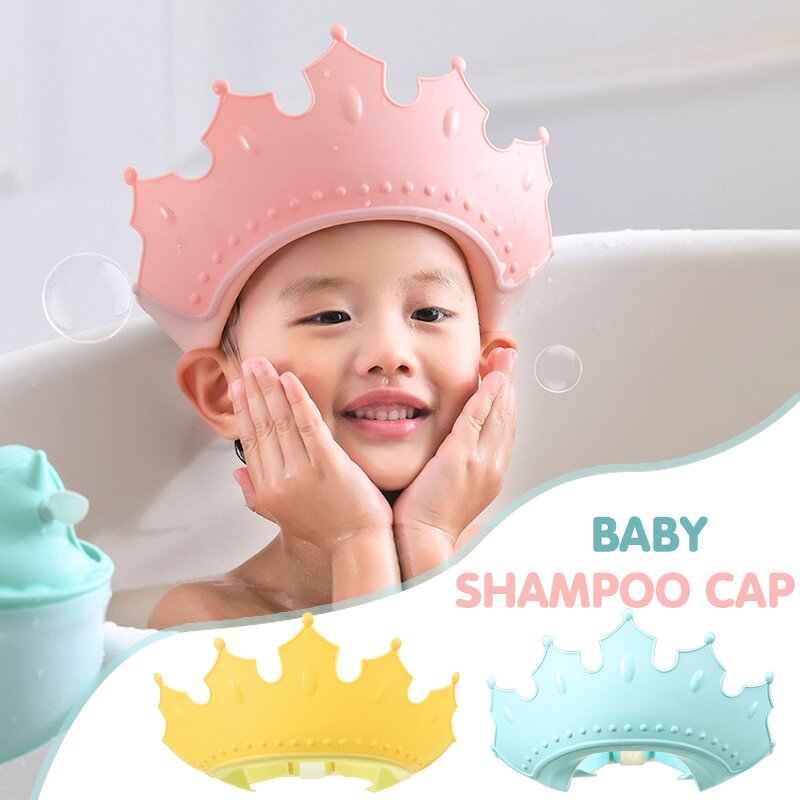 Infant Bath Cap - Adjustable Eco-Friendly Waterproof for Toddler