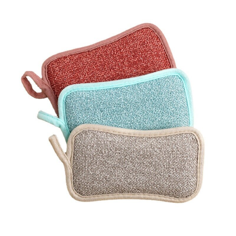 Scrub Sponge - Magic Nano Microfiber Non-Stick Oil High Absorption