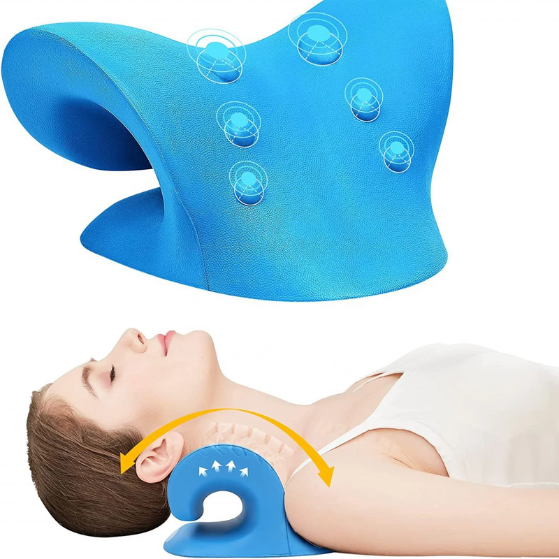 Neck & Shoulder Relaxer - Massage Pillow with Character Pattern