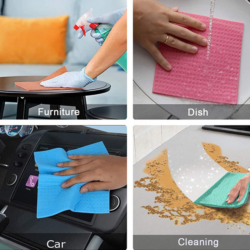 Kitchen Cleaning Towel - German Multi-Functional Non-Stick Oil Scouring Pad