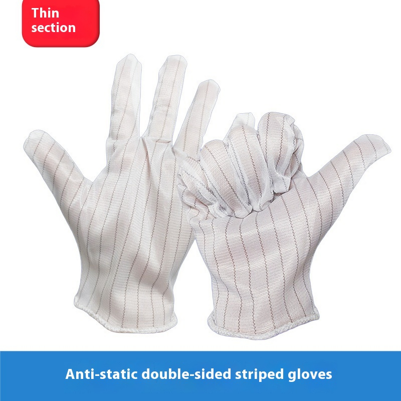 Protective Clothing - Anti-Static Hooded White with Safety Gloves